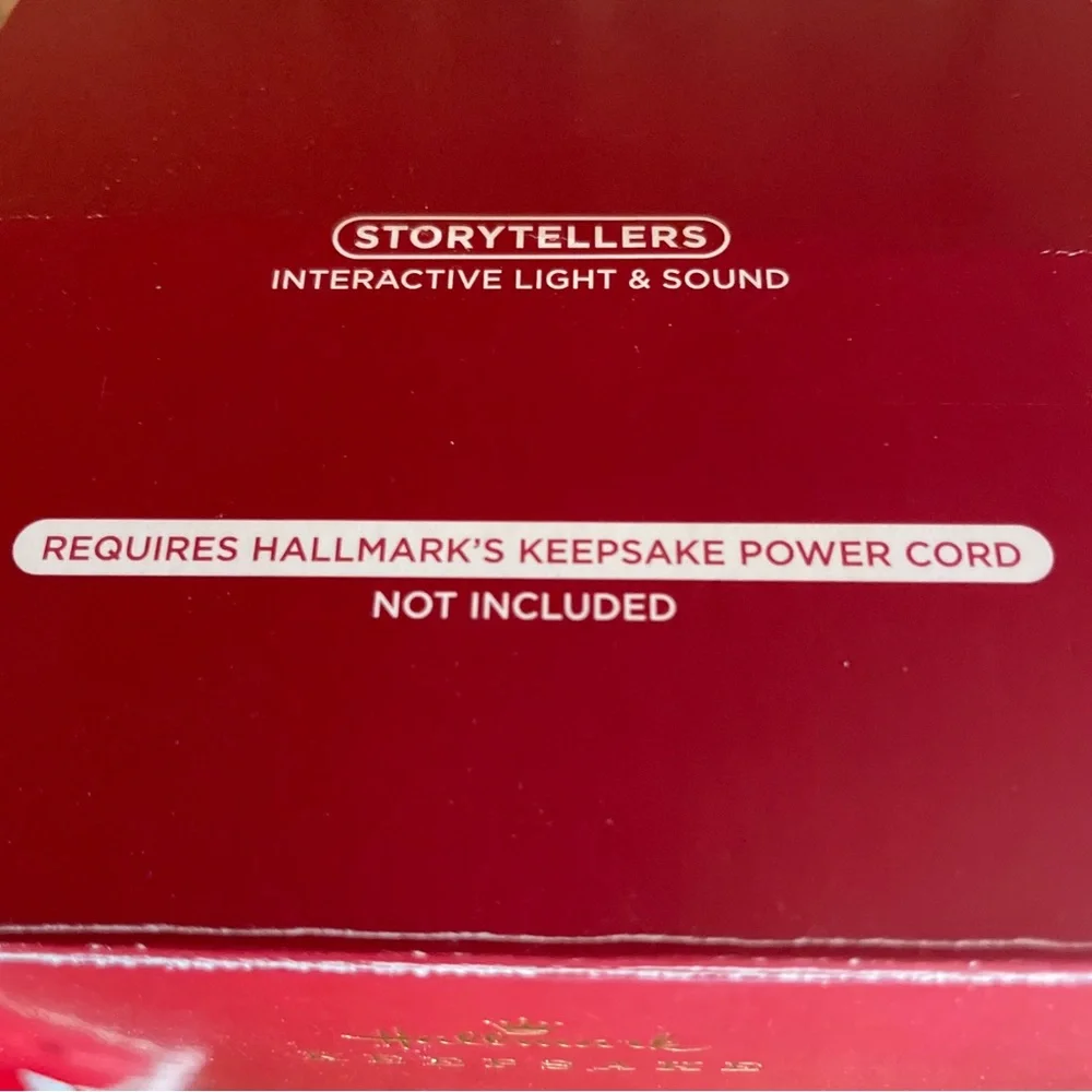New in Box Hallmark KeepSake StoryTeller Santa Clause Nightmare Before Christmas